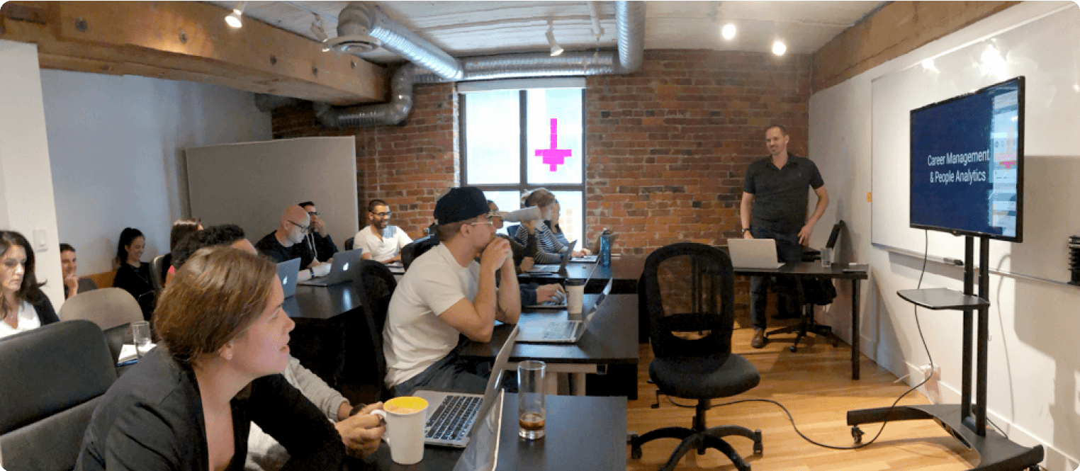 Internal feedback session photo